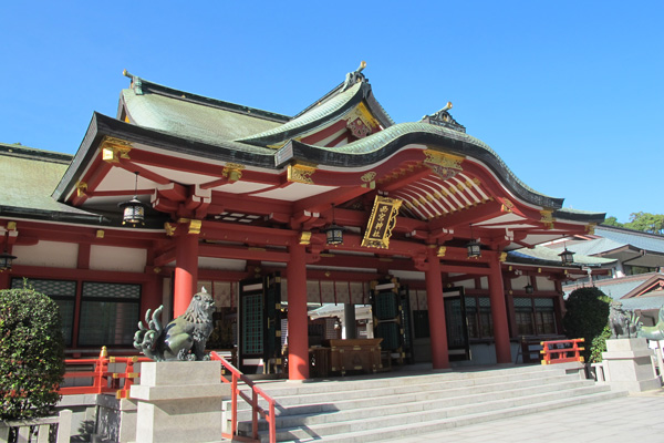 “西宮神社”是供奉惠比壽神的總社。