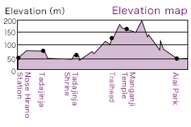 Elevation map