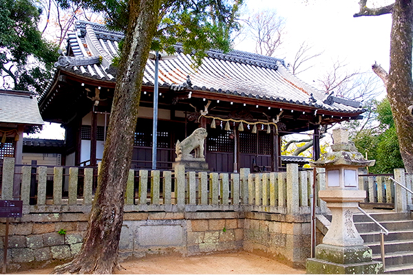 Main hall of Kōtai-jinja